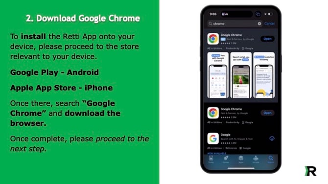 Retti Mobile App Manual 4